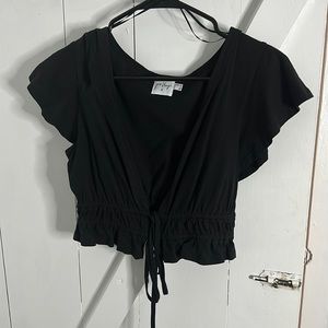 Princess Polly tie front crop